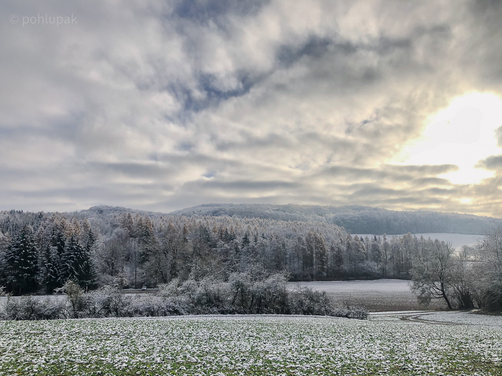 Зима в немско село